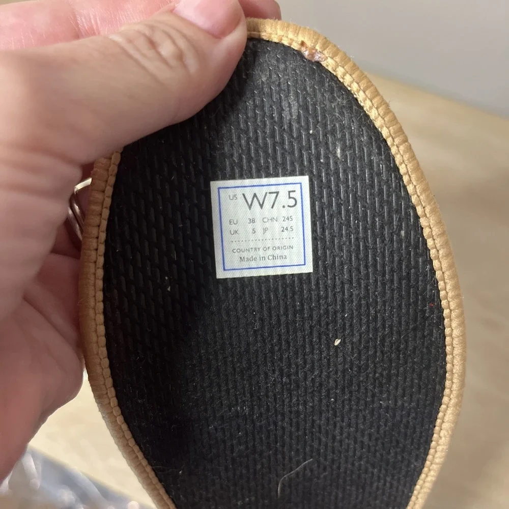 Rothy's Little Desert Cat Textile The Original Slip On Sneaker Shoes Women's 7.5